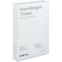 Аккумулятор с подсветкой markBright Town, 5000 мАч, серый