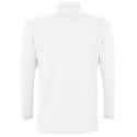 Рубашка поло мужская с длинным рукавом Winter II 210 белая