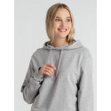 Толстовка с капюшоном унисекс Hoodie, серый меланж