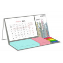 Календарь настольный на заказ Sticky, с блоком 100 листов