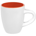Кофейная кружка Pairy с ложкой, оранжевая с красной