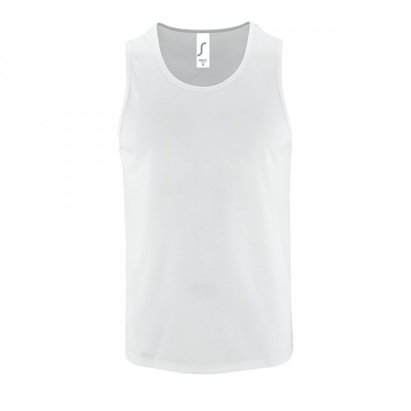 Майка мужская Sporty TT Men белая, размер 3XL