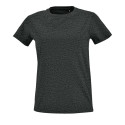 Футболка женская Imperial Fit Women, черный меланж Футболка женская Imperial Fit Women, черный меланж