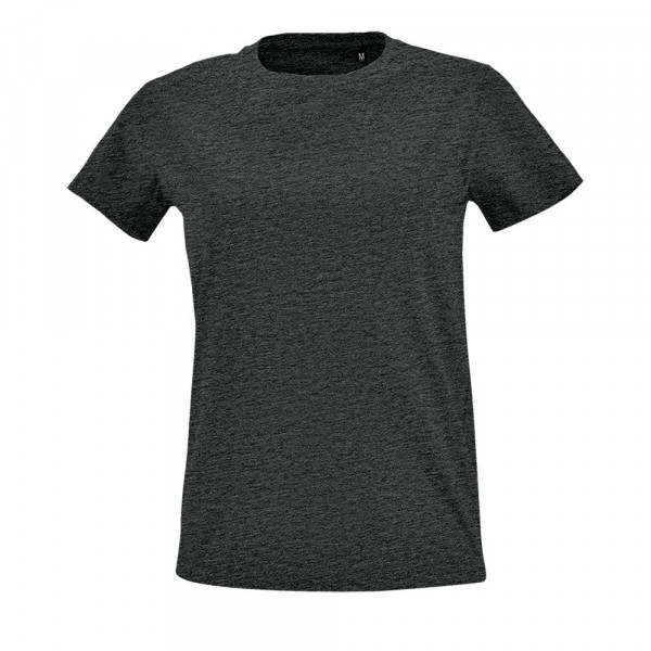 Футболка женская Imperial Fit Women черный меланж, размер L Футболка женская Imperial Fit Women черный меланж, размер L