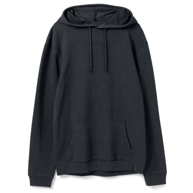 Толстовка с капюшоном унисекс Hoodie, темно-серая, размер M Толстовка с капюшоном унисекс Hoodie, темно-серая, размер M