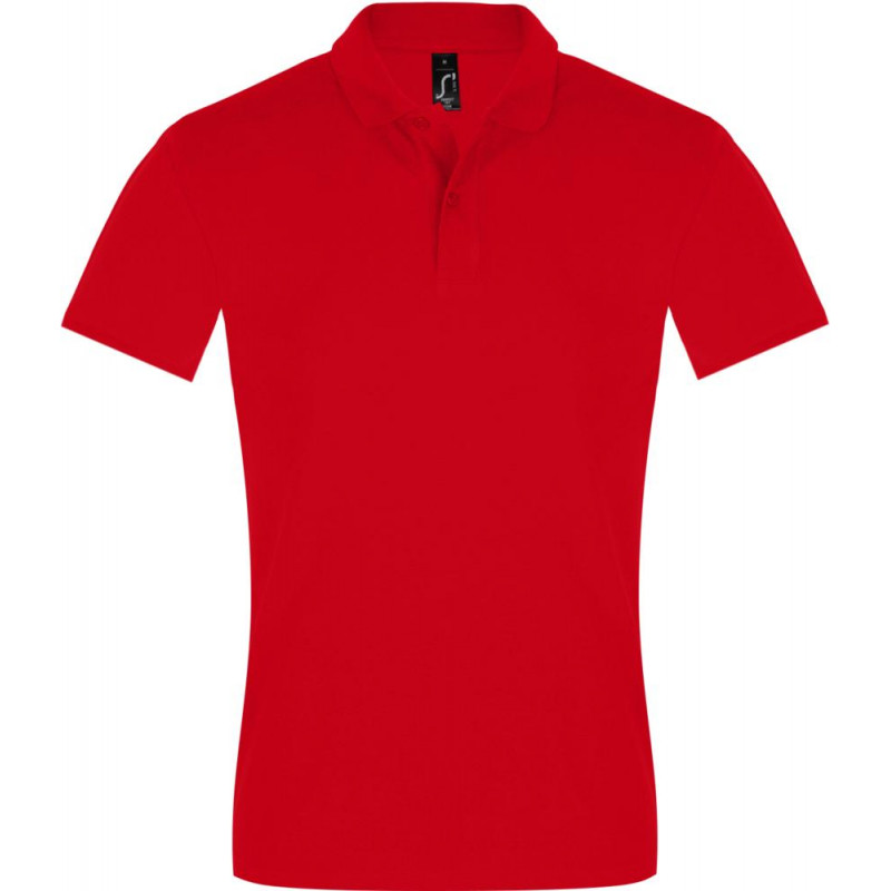 Рубашка поло мужская Perfect Men 180 красная Рубашка поло мужская Perfect Men 180 красная