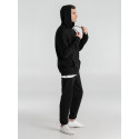 Толстовка с капюшоном унисекс Hoodie, черная Толстовка с капюшоном унисекс Hoodie, черная