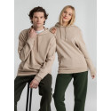Толстовка с капюшоном унисекс Hoodie, бежевая Толстовка с капюшоном унисекс Hoodie, бежевая