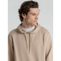 Толстовка с капюшоном унисекс Hoodie, бежевая Толстовка с капюшоном унисекс Hoodie, бежевая