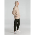 Толстовка с капюшоном унисекс Hoodie, бежевая Толстовка с капюшоном унисекс Hoodie, бежевая