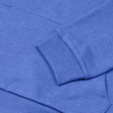 Толстовка с капюшоном унисекс Hoodie, ярко-синий меланж Толстовка с капюшоном унисекс Hoodie, ярко-синий меланж
