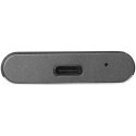 Портативный внешний SSD Uniscend Drop, 256 Гб, серебристый