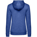 Толстовка с капюшоном женская Hoodie, ярко-синий меланж Толстовка с капюшоном женская Hoodie, ярко-синий меланж