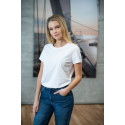 Футболка женская Ladies American U, светлый меланж Футболка женская Ladies American U, светлый меланж