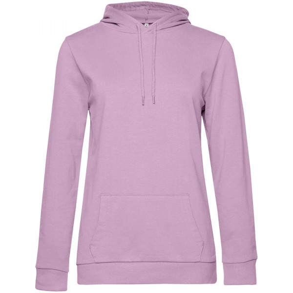 Толстовка с капюшоном женская Hoodie, сиреневая Толстовка с капюшоном женская Hoodie, сиреневая