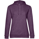 Толстовка с капюшоном женская Hoodie, фиолетовый меланж Толстовка с капюшоном женская Hoodie, фиолетовый меланж