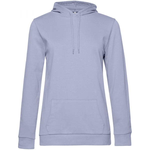 Толстовка с капюшоном женская Hoodie, лиловая Толстовка с капюшоном женская Hoodie, лиловая