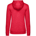 Толстовка с капюшоном женская Hoodie, красный меланж Толстовка с капюшоном женская Hoodie, красный меланж
