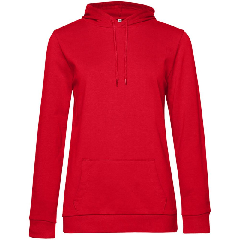 Толстовка с капюшоном женская Hoodie, красная, размер S Толстовка с капюшоном женская Hoodie, красная, размер S