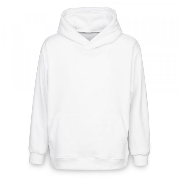 Худи флисовое унисекс Manakin, белое, размер XL/2XL