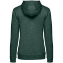 Толстовка с капюшоном женская Hoodie, темно-зеленый меланж Толстовка с капюшоном женская Hoodie, темно-зеленый меланж