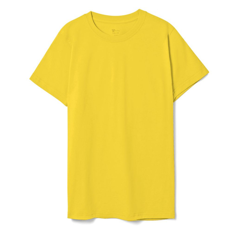 Футболка детская T-Bolka Kids, желтая, 10 лет Футболка детская T-Bolka Kids, желтая, 10 лет