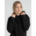 Толстовка с капюшоном унисекс Hoodie, черная Толстовка с капюшоном унисекс Hoodie, черная