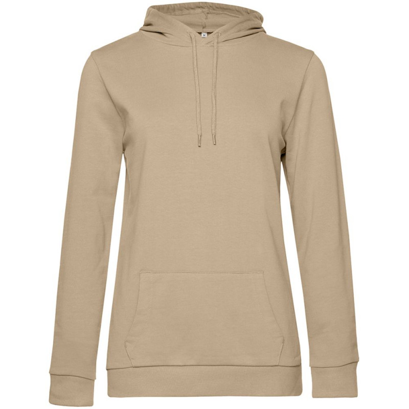 Толстовка с капюшоном женская Hoodie, бежевая, размер S Толстовка с капюшоном женская Hoodie, бежевая, размер S