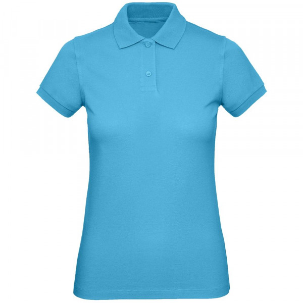 Рубашка поло женская Inspire, бирюзовая