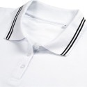 Рубашка поло женская Virma Stripes Lady, белая Рубашка поло женская Virma Stripes Lady, белая