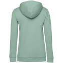 Толстовка с капюшоном женская Hoodie, серо-зеленая Толстовка с капюшоном женская Hoodie, серо-зеленая