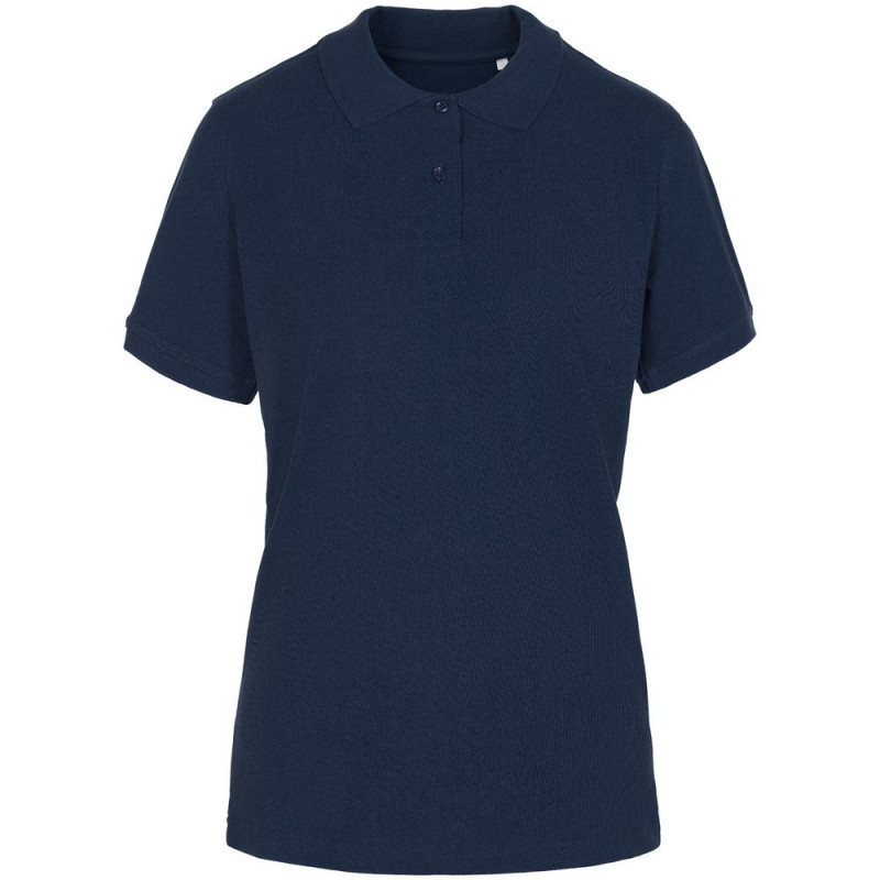 Рубашка поло женская Virma Stretch Lady, темно-синяя Рубашка поло женская Virma Stretch Lady, темно-синяя