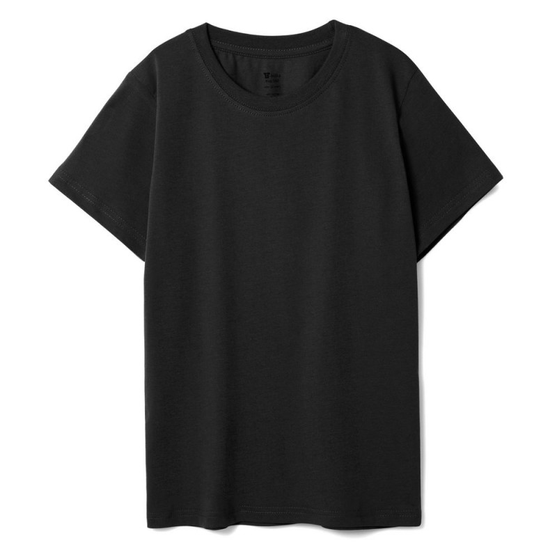 Футболка детская T-Bolka Kids, черная, 6 лет Футболка детская T-Bolka Kids, черная, 6 лет