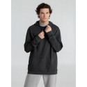 Толстовка с капюшоном унисекс Hoodie, серый меланж (антрацит)