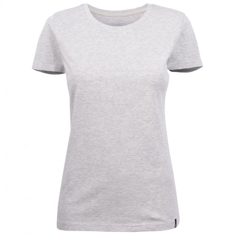 Футболка женская Ladies American U, светлый меланж Футболка женская Ladies American U, светлый меланж