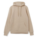 Толстовка с капюшоном унисекс Hoodie, бежевая Толстовка с капюшоном унисекс Hoodie, бежевая