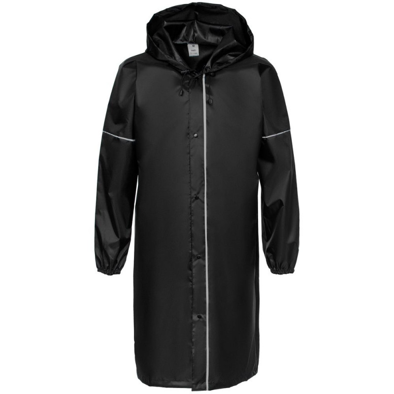 Дождевик со светоотражающими элементами Rainman Blink, черный, размер L Дождевик со светоотражающими элементами Rainman Blink, черный, размер L