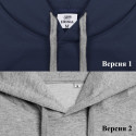 Толстовка с капюшоном Unit Kirenga, красная Толстовка с капюшоном Unit Kirenga, красная