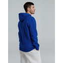 Толстовка с капюшоном на молнии унисекс King, ярко-синяя