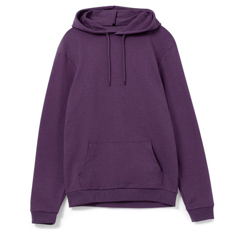 Толстовка с капюшоном унисекс Hoodie, фиолетовый меланж, размер XXL Толстовка с капюшоном унисекс Hoodie, фиолетовый меланж, размер XXL
