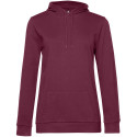 Толстовка с капюшоном женская Hoodie, бордовая Толстовка с капюшоном женская Hoodie, бордовая