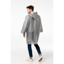 Дождевик-плащ CloudTime, серебристый Дождевик-плащ CloudTime, серебристый