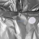 Дождевик-плащ CloudTime, серебристый Дождевик-плащ CloudTime, серебристый
