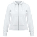 Толстовка женская Hooded Full Zip белая