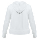 Толстовка женская Hooded Full Zip белая