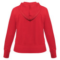 Толстовка женская Hooded Full Zip красная