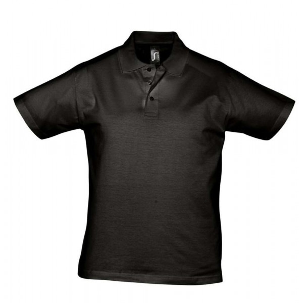 Рубашка поло мужская Prescott men 170 черная, размер L Рубашка поло мужская Prescott men 170 черная, размер L