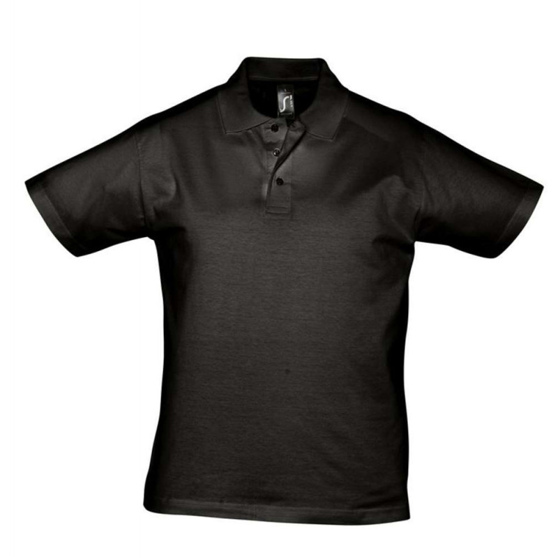 Рубашка поло мужская Prescott men 170 черная, размер L Рубашка поло мужская Prescott men 170 черная, размер L